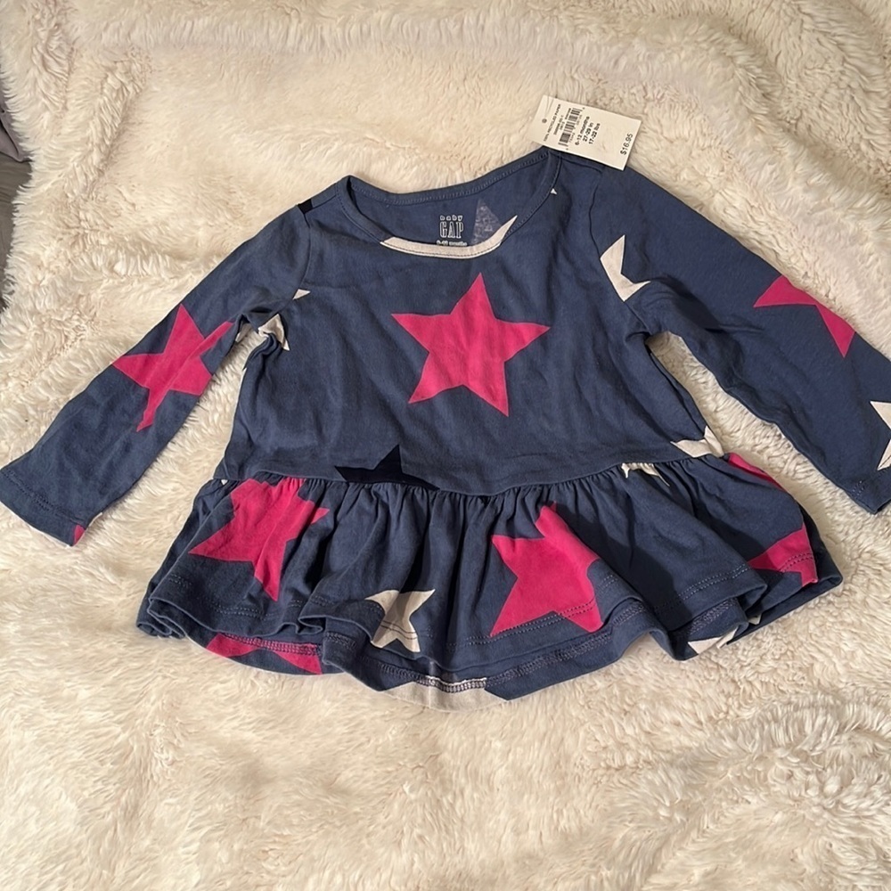 NWT BABY GAP star shirt